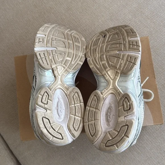 ASICS GEL-1130 in Cream/Pure Silver - Picture 4 of 6